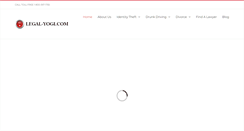 Desktop Screenshot of legal-yogi.com